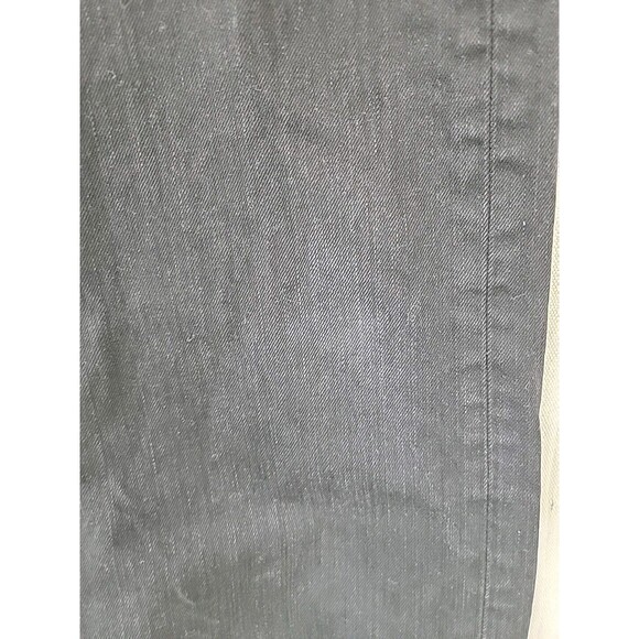 Levis 501 Jeans Mens 36 35x32 Straight Button Fly Black Distressed Cotton EUC - Picture 5 of 16